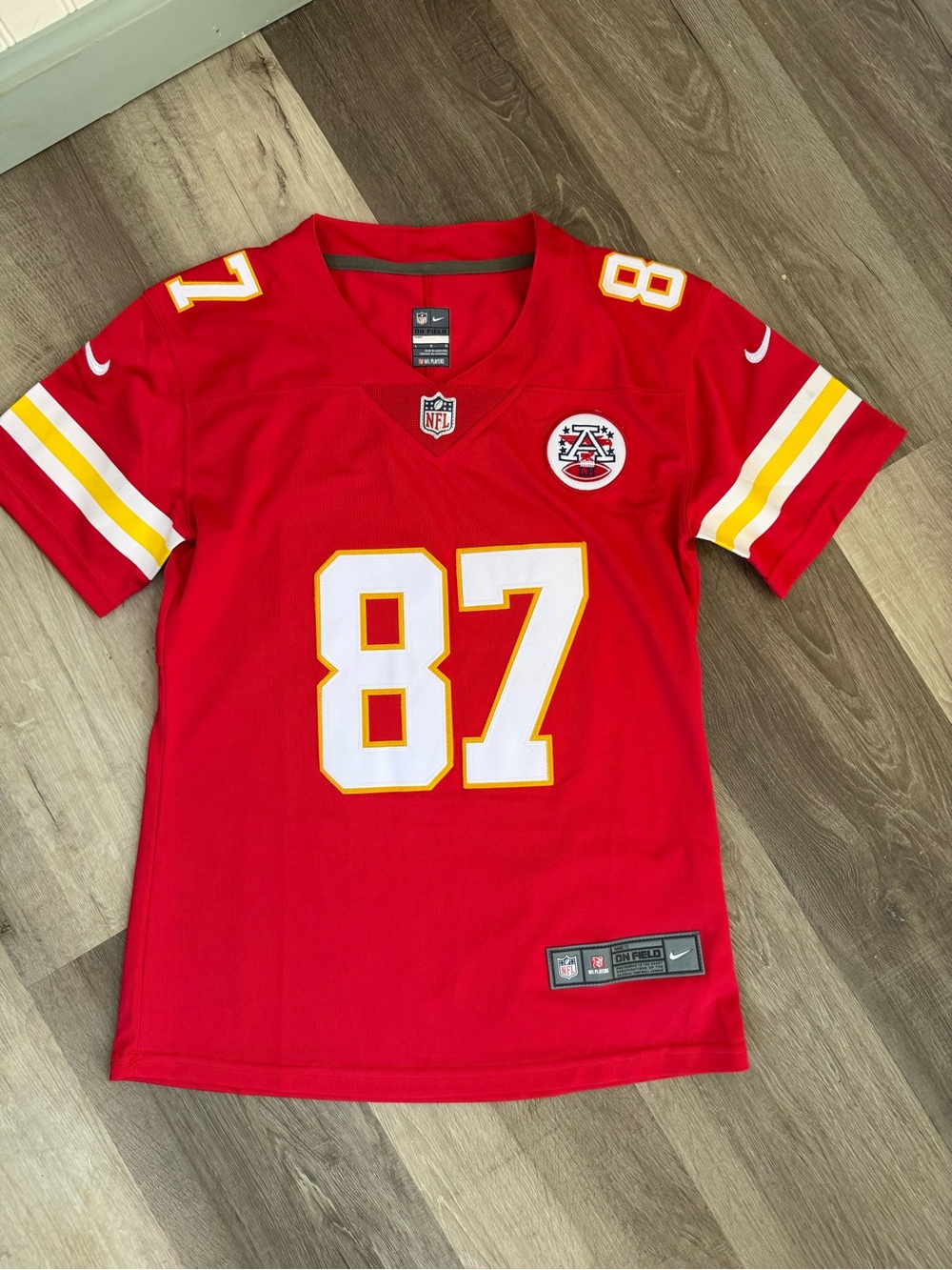 Nike Travis Kelce Jersey Kansas City Chiefs #87 Large
